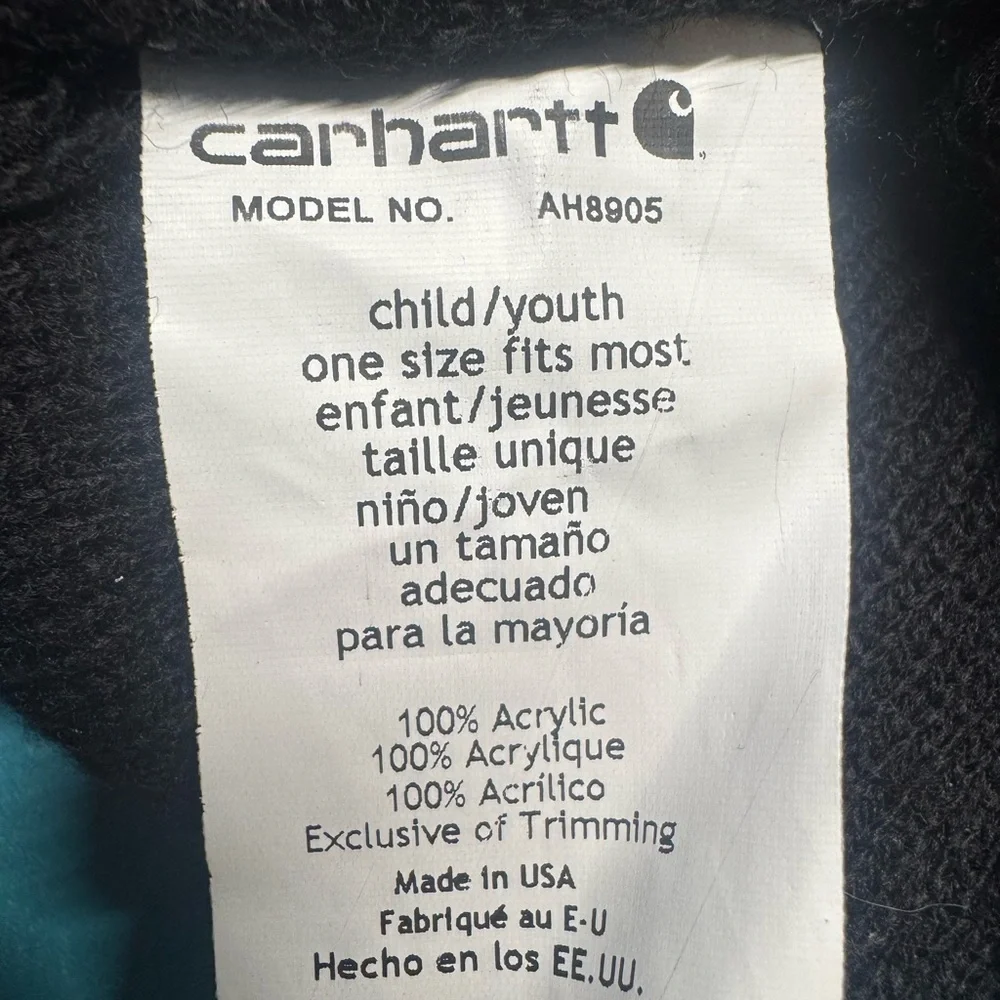 Carhartt black Knit Beanie